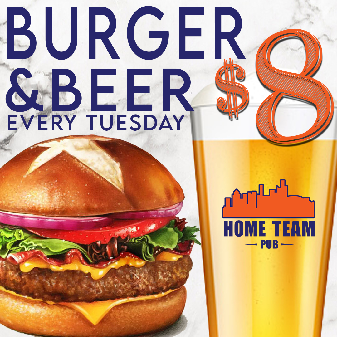 Burger and a Beer 8 Home Team Pub Liverpool's Sports Bar