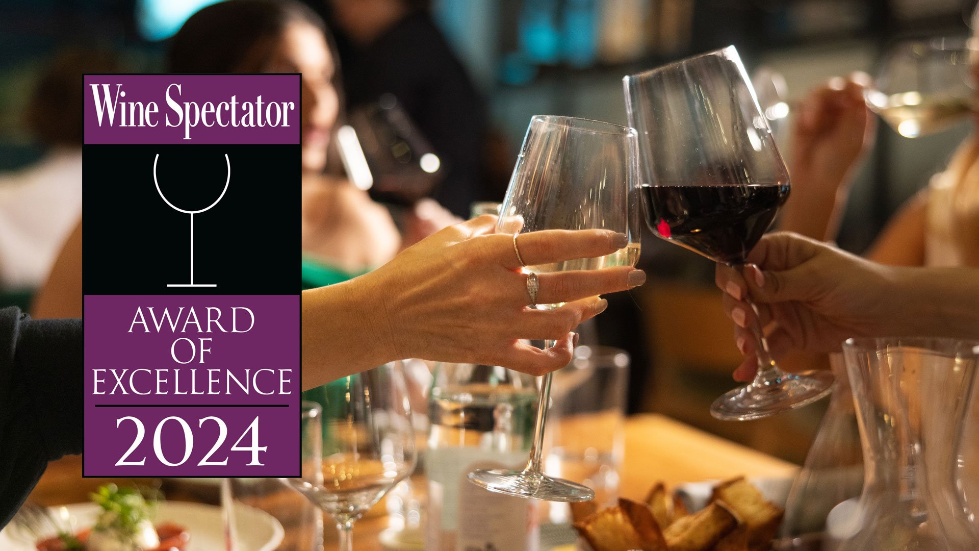 Vidrio Wins 2024 Wine Spectator Award of Excellence Vidrio