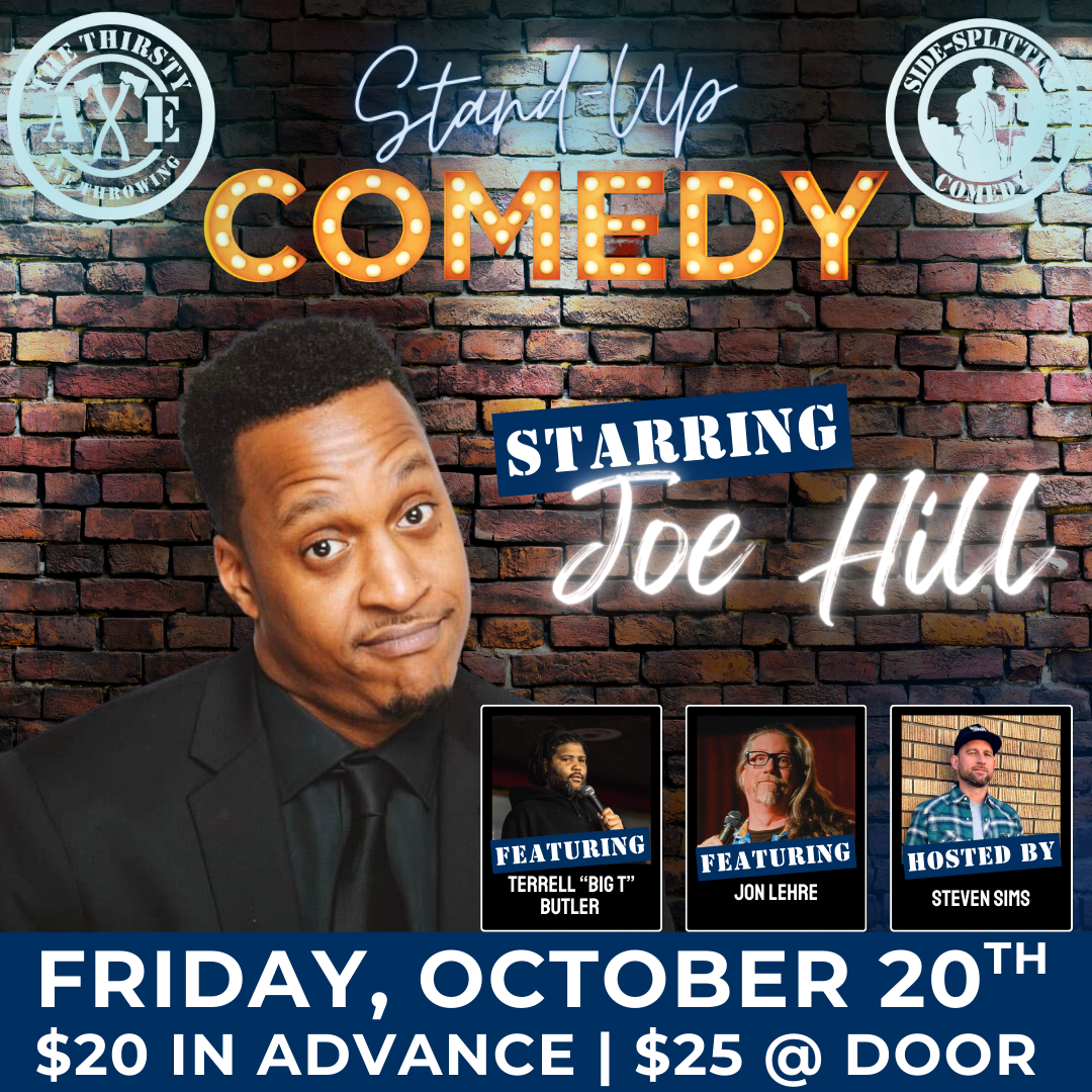 Side Splitting Comedy At The Thirsty Axe Starring Joe Hill   The