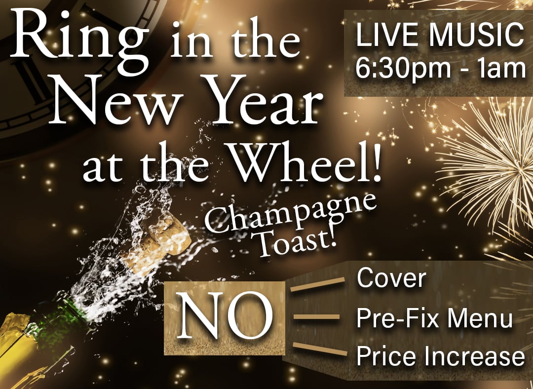 🎉 New Years Eve 2023!🥂 Steel Wheel Tavern Restaurant in Ridgewood, NJ