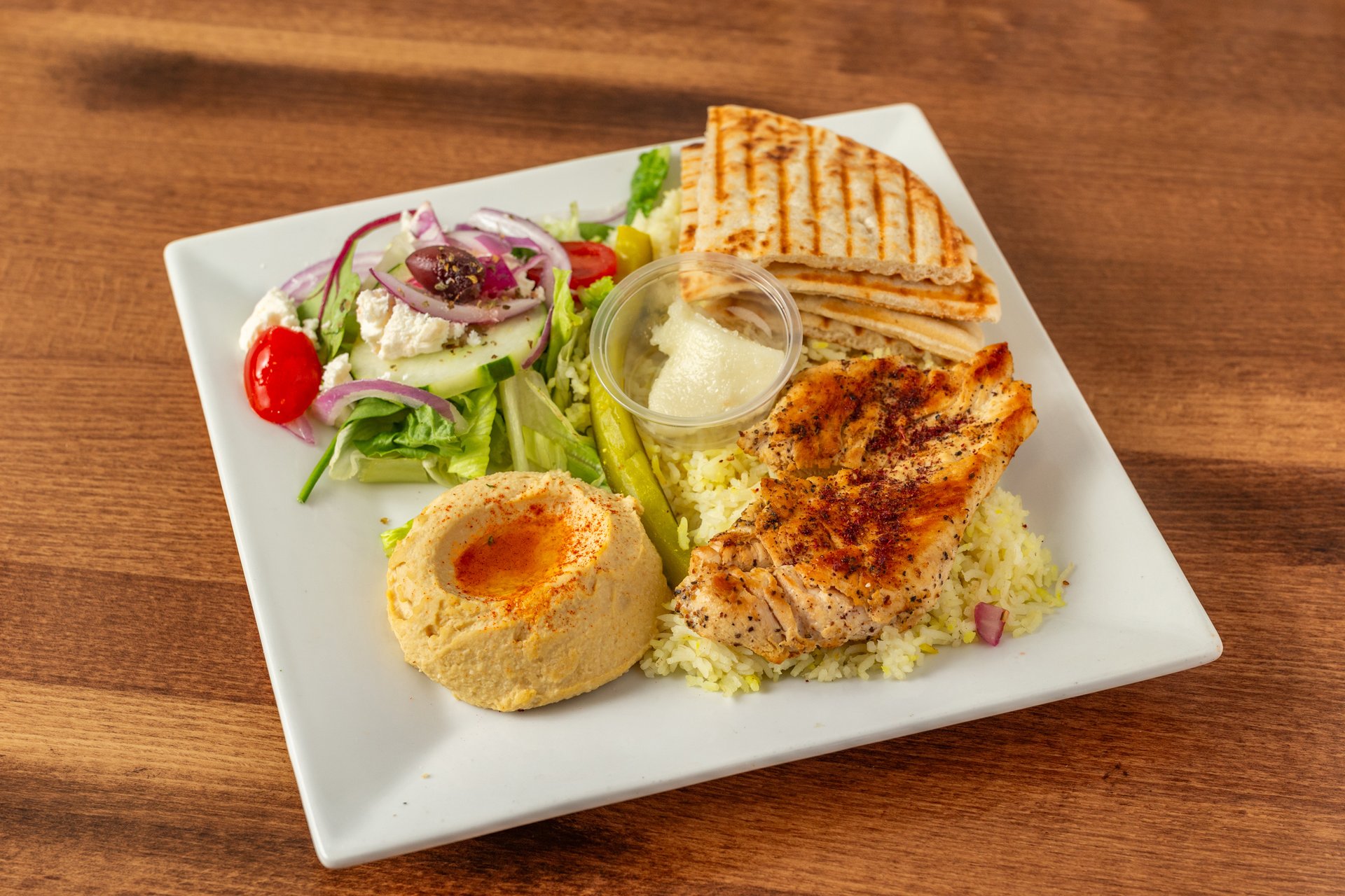 Shish Taouk Chicken Olive Lebanese Eatery