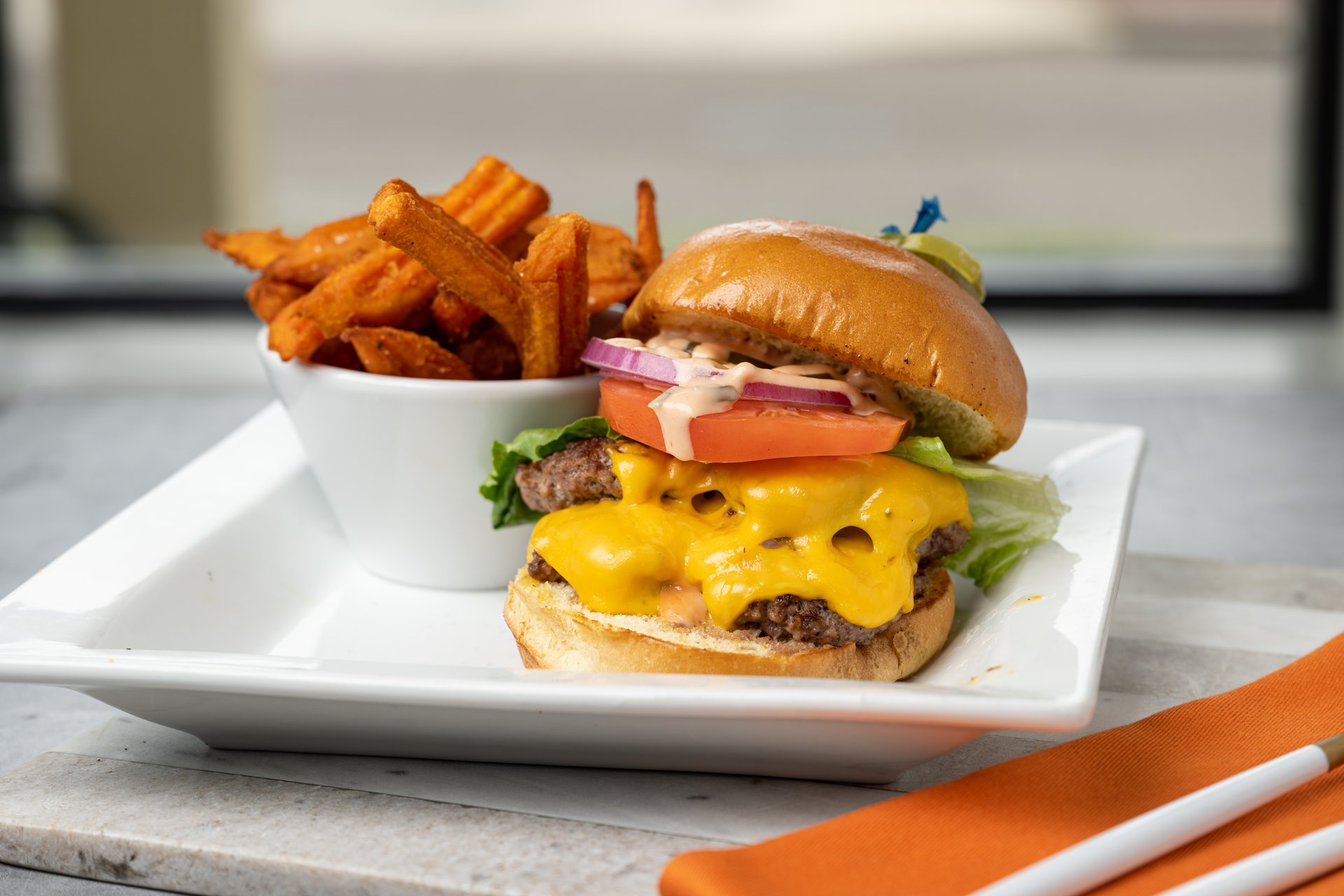 Classic Smash Burger - Uptown Kitchen Jacksonville