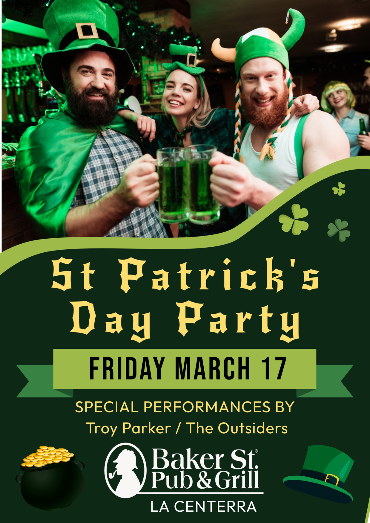 St. Patrick's Day Baker Street Pub Katy Baker St Pub & Grill