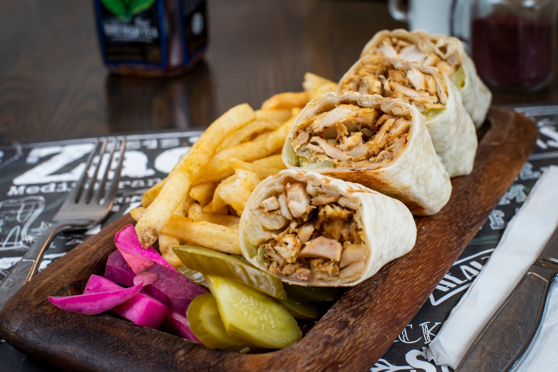 Chicken Shawarma Pita, image size:1920x1281
