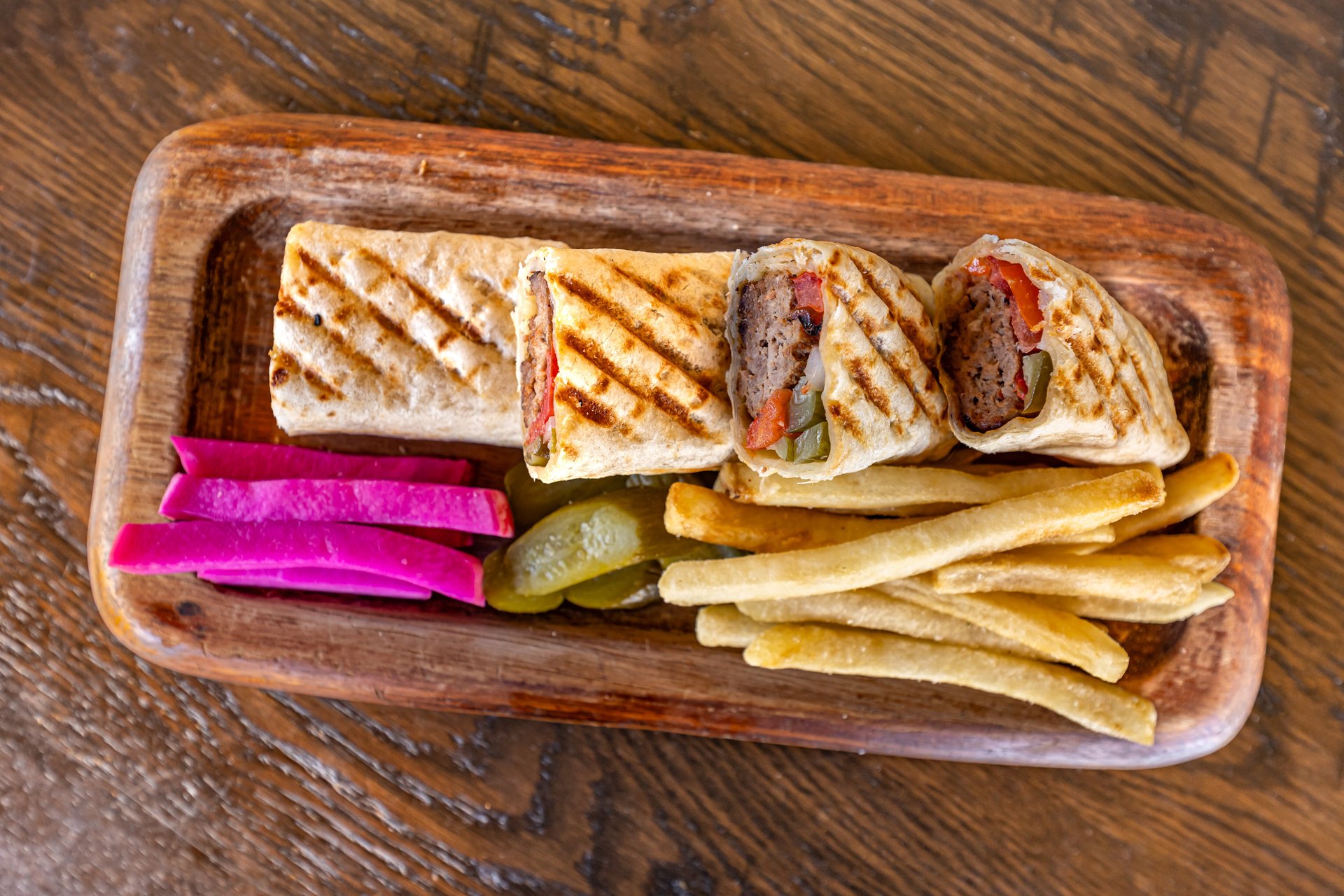 Shish Taouk Plate, (Chicken Tikka) Zad Mediterranean Cuisine
