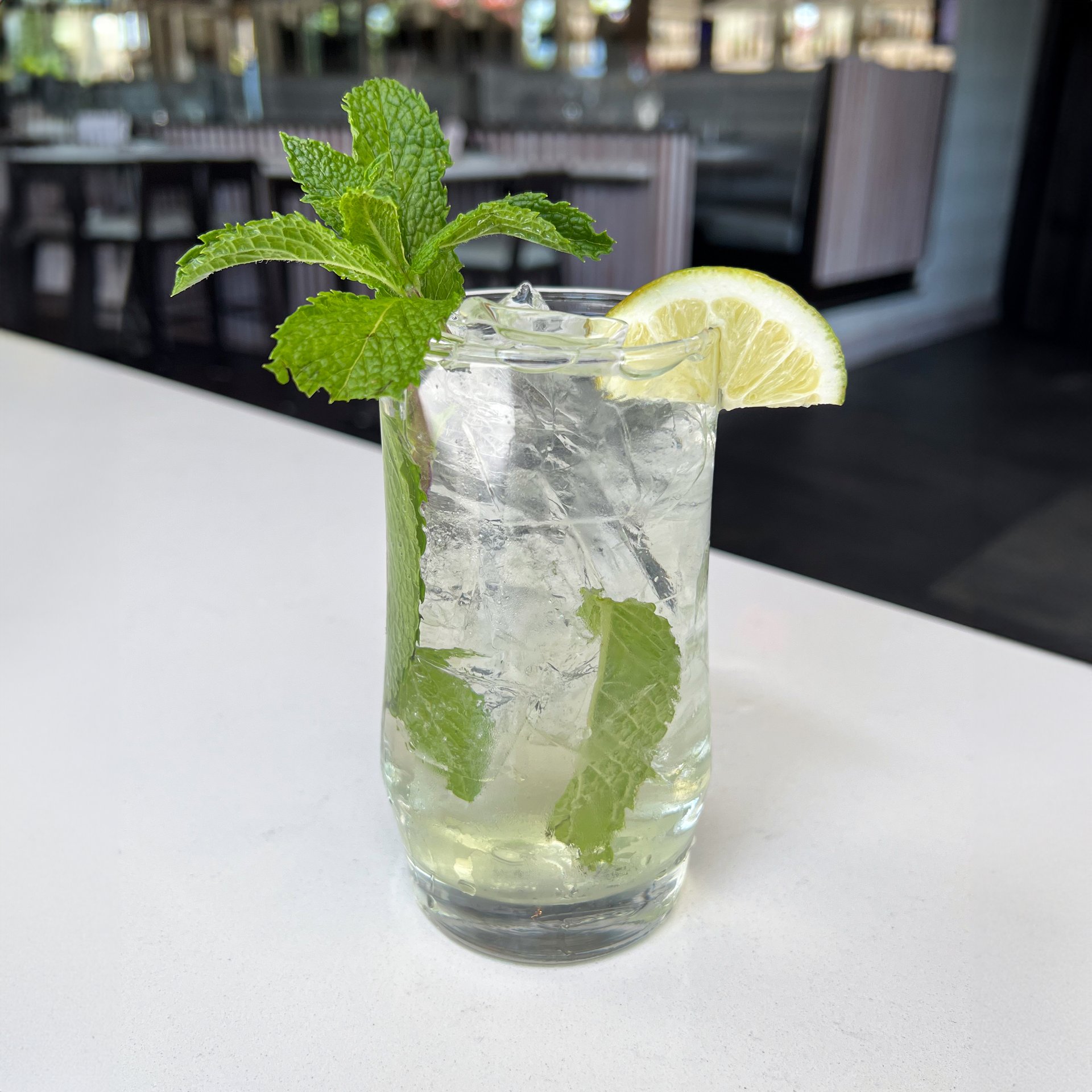 Mojito recipe served in a glass, by Bella Ciao Mojito recipe served in a glass, by Bella Ciao