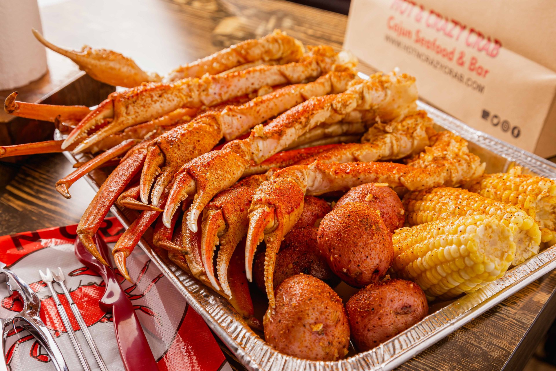 Lunch Special menu - Hot N Crazy Crab - Restaurant in Brandon, FL