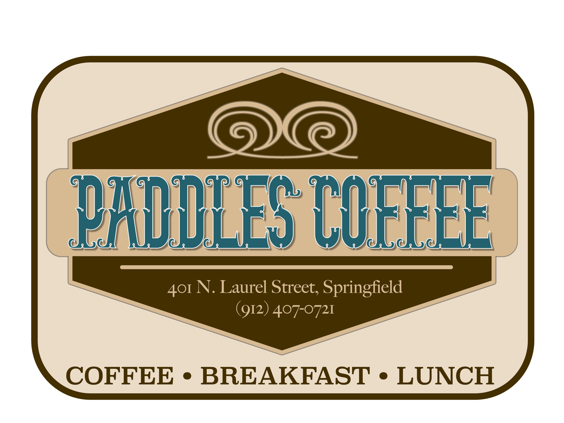 paddles coffee logo