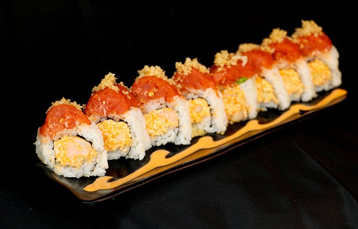 How To Make A Fire Cracker Sushi Roll 