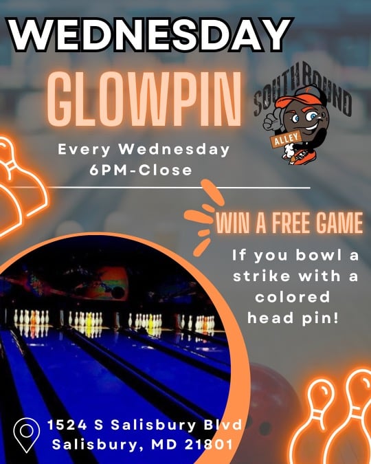 GLOWPIN Bowling - Southbound Alley - Bowling alley in Salisbury, MD