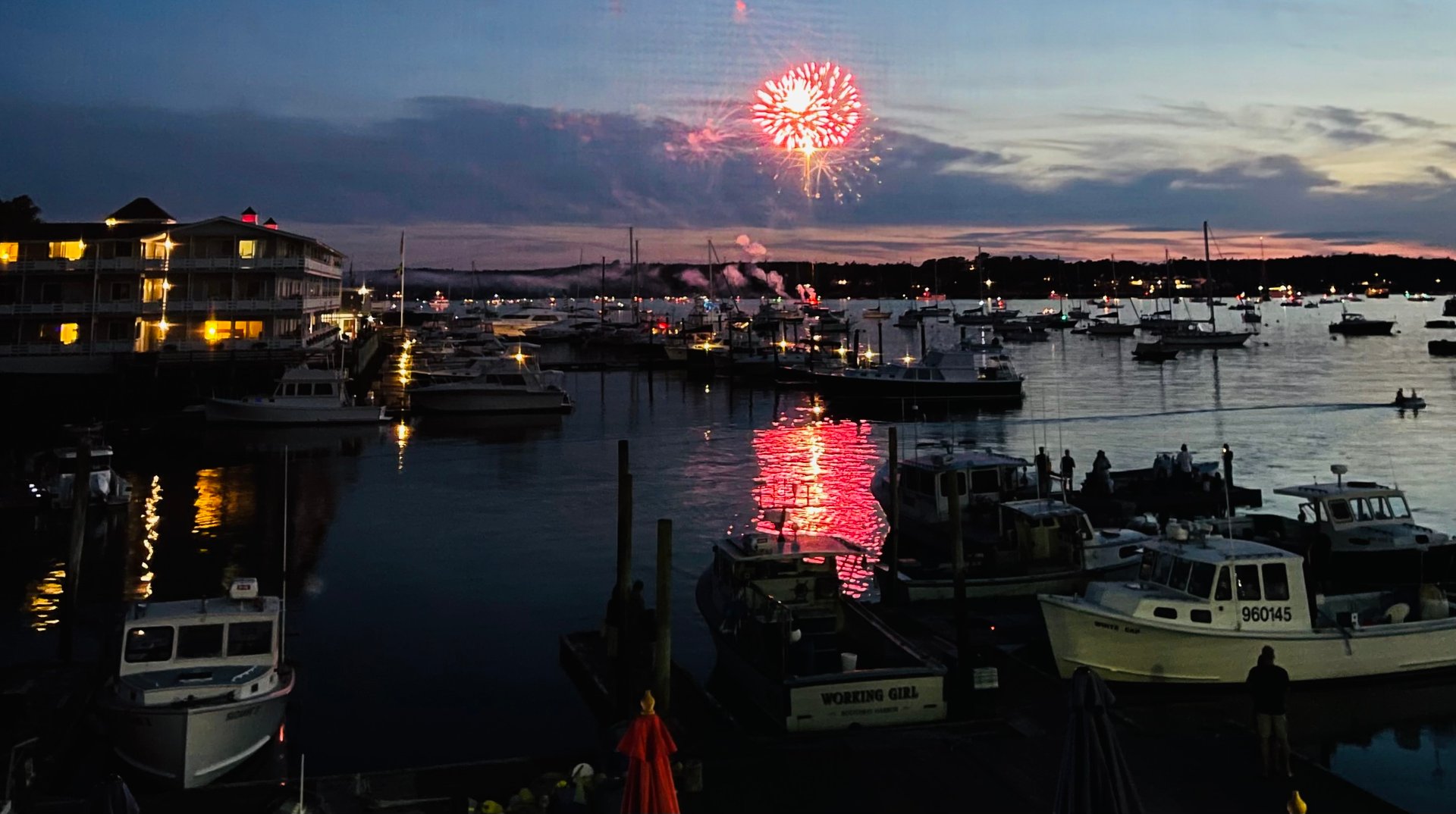 Celebrate the 4th at the Wharf Boothbay Lobster Wharf Restaurant in