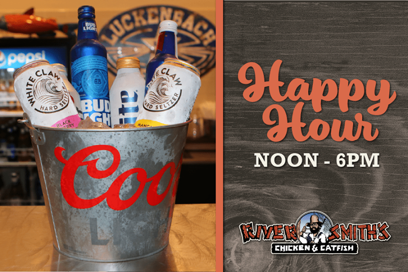 Happy Hour River Smith's Chicken & Catfish Restaurant in Lubbock, TX