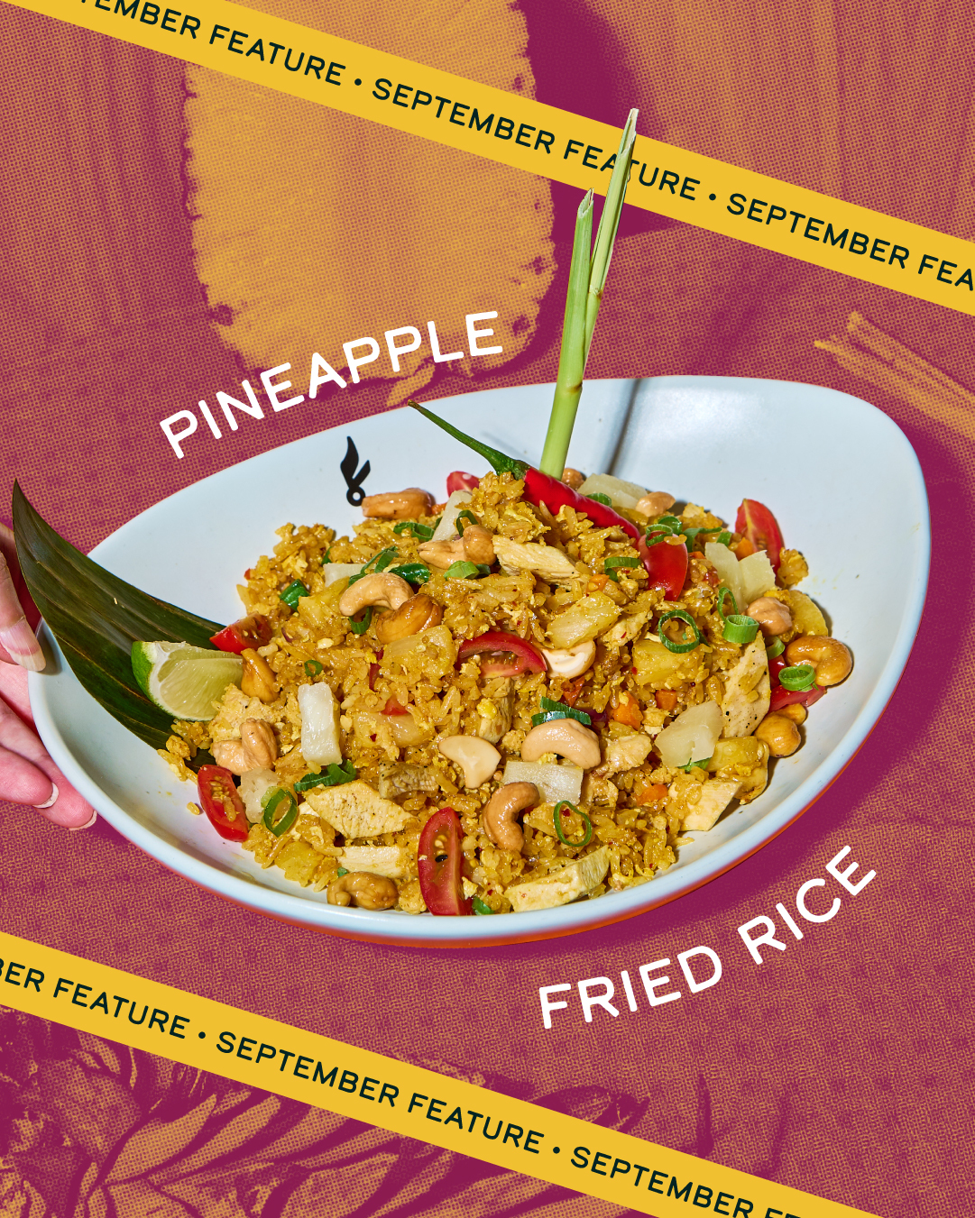 September feature: Pineapple Fried Rice