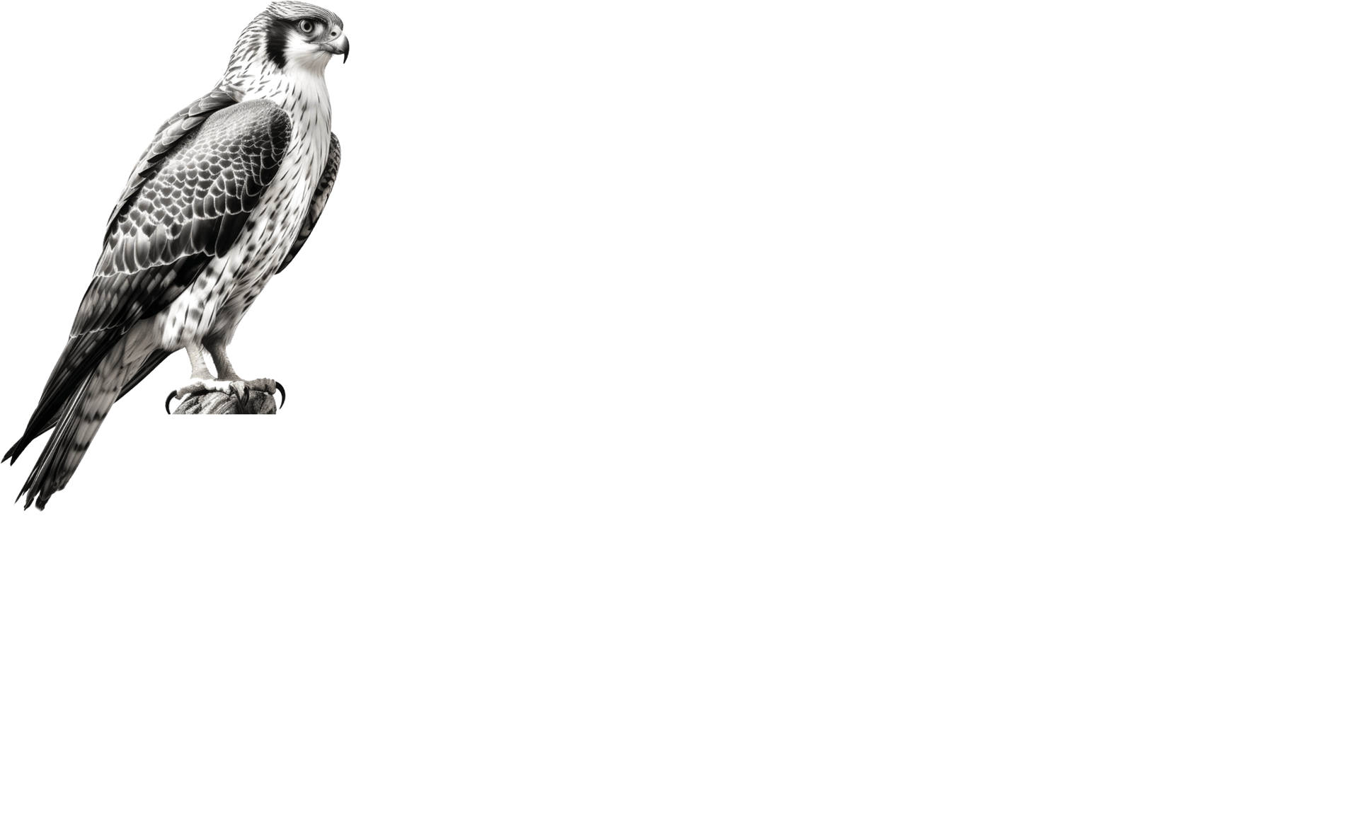 The Ridge Logo w_ Falcon white