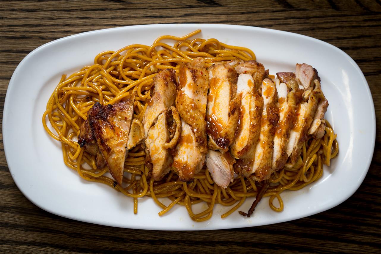 BBQ Chicken Noodles Recipe