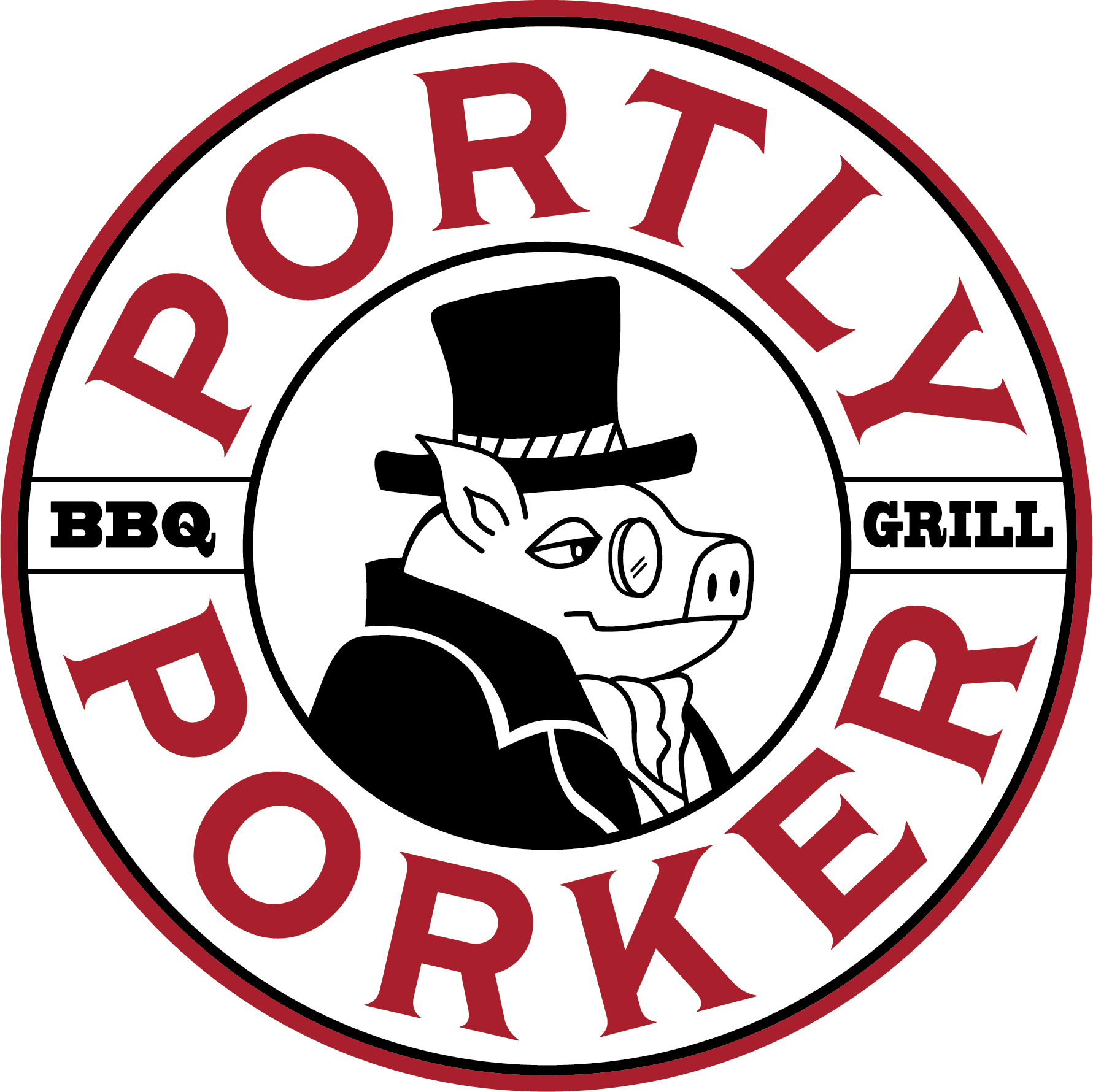 Portly Porker BBQ Grill