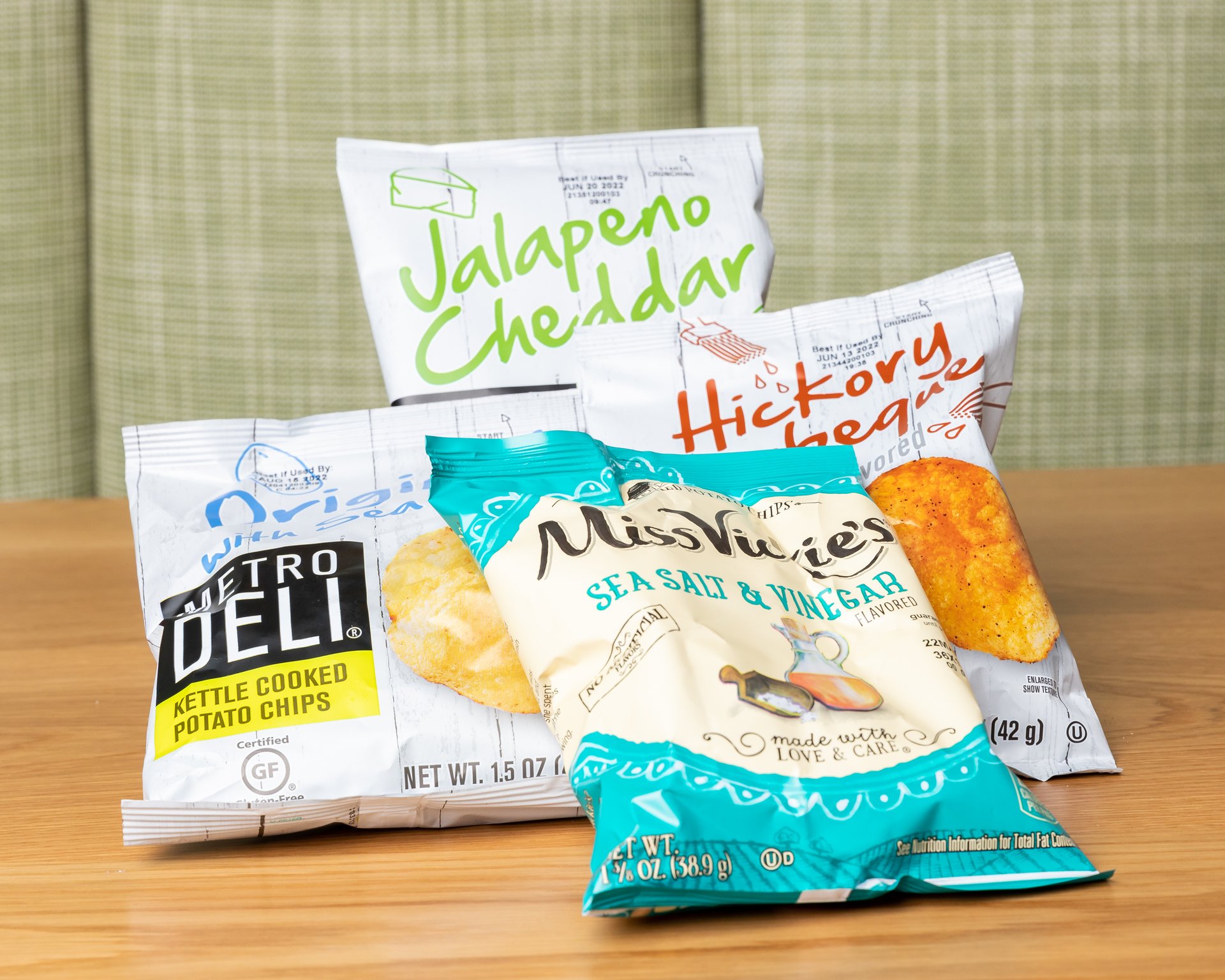 Kettle brand potato chip assortment