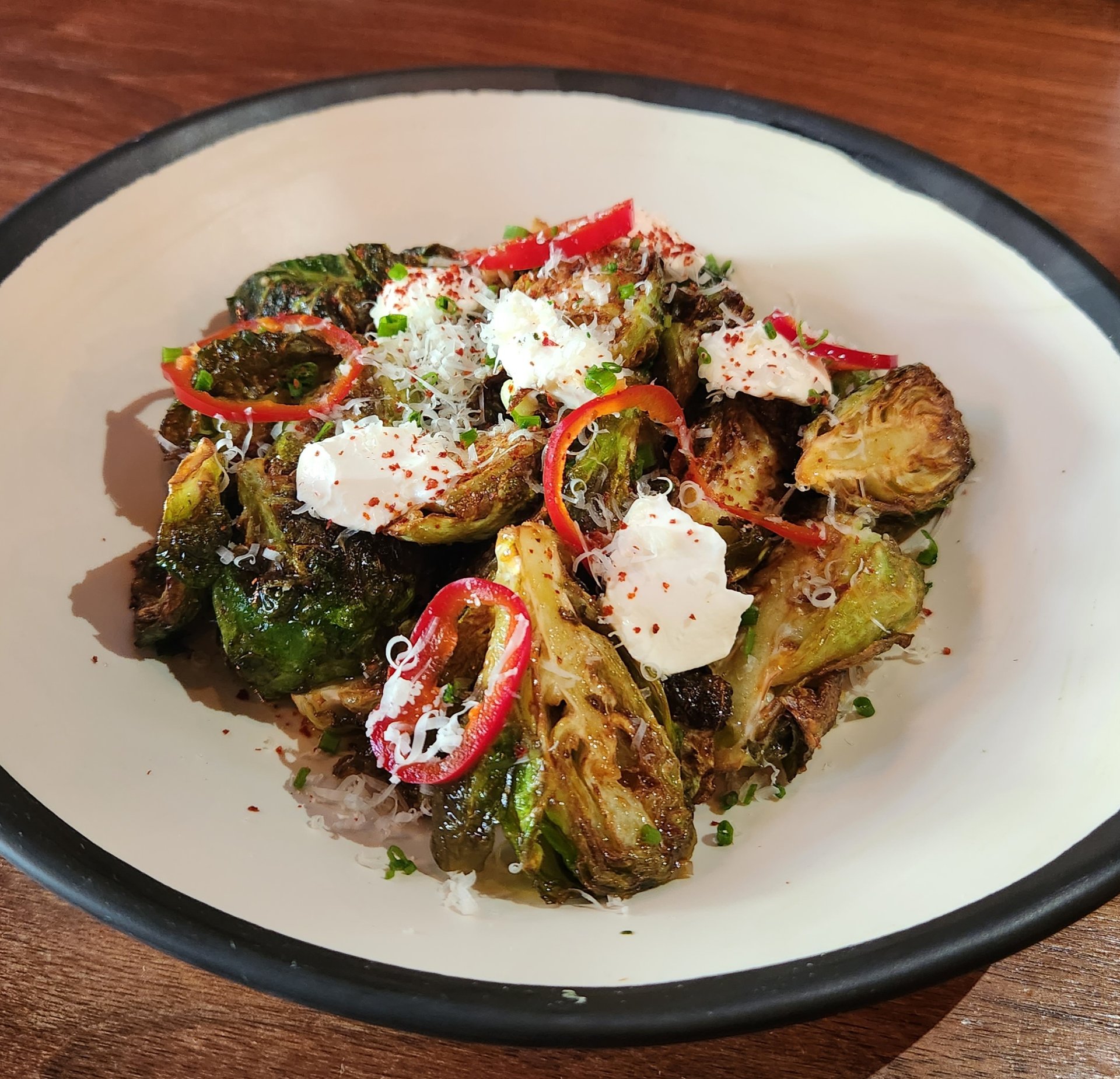Tahini Sauce Smashed Brussel Sprout Recipe Flank Steak And Brussel