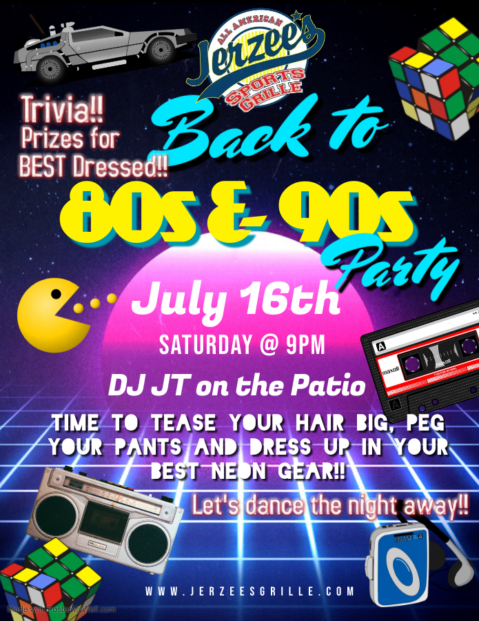 90s is Back Party (18+) - QBurgh