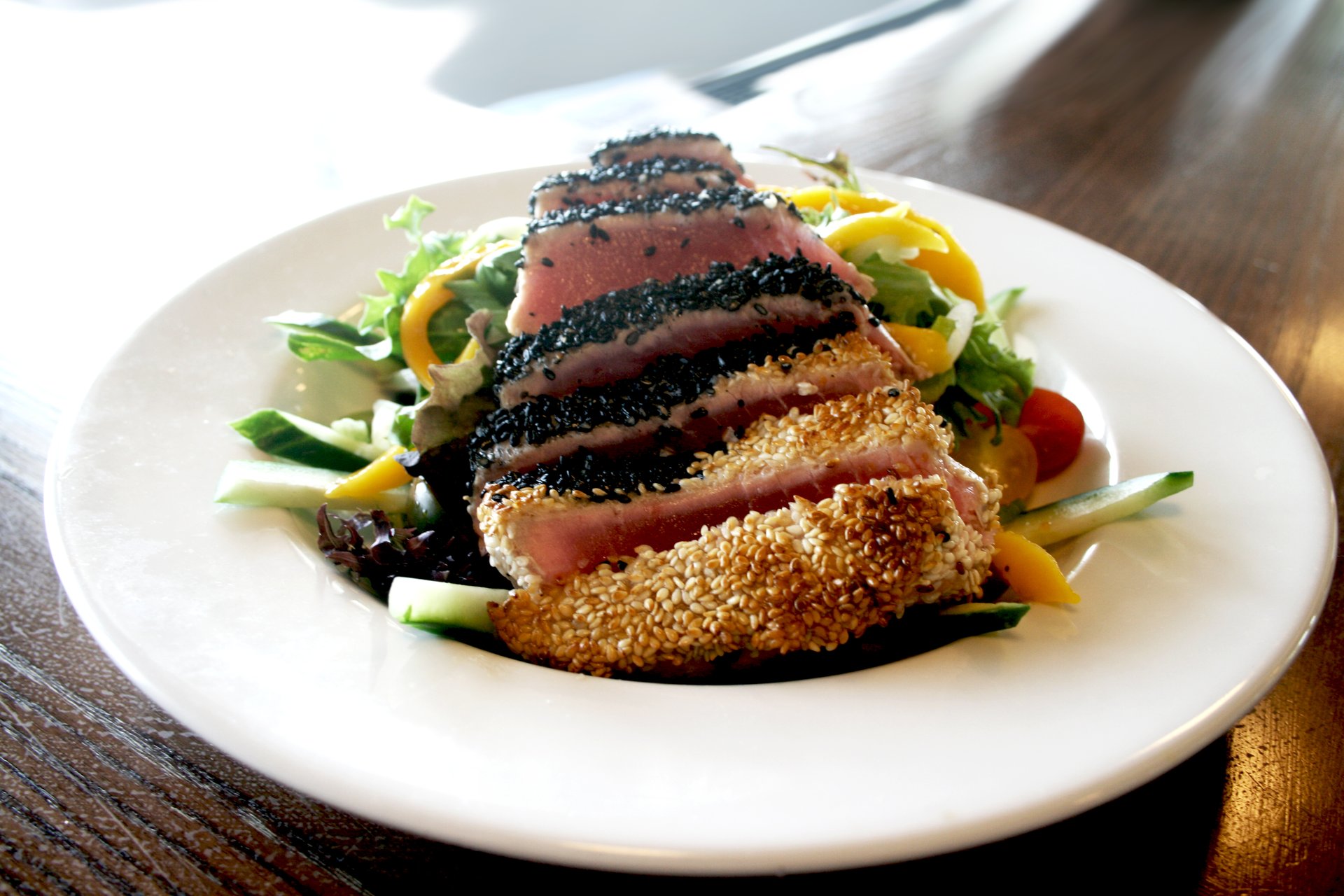 Sesame Seeds Asian Marinated Tuna Steak Sesame Ginger Grilled Tuna