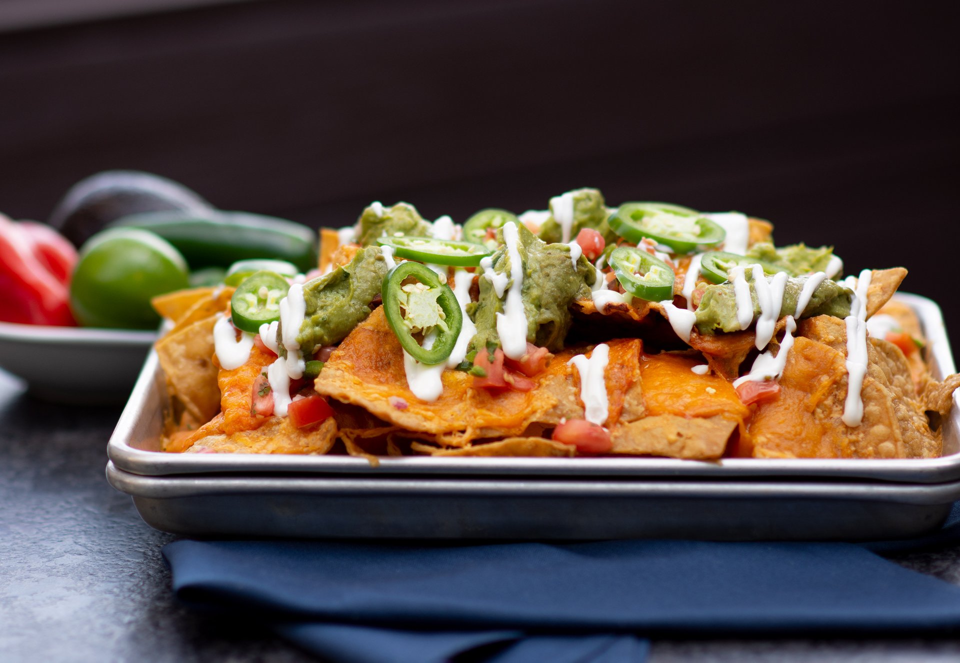 Loaded Nachos - The Whistle Sports Bar & Grill - Sports Bar in Oak