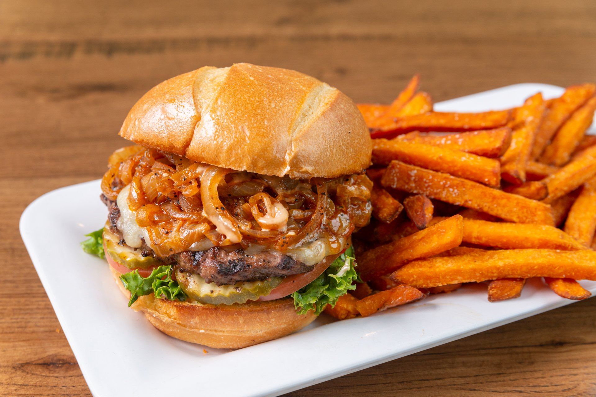 Blazing Onion Burger - Blazing Onion Burger Co. - American