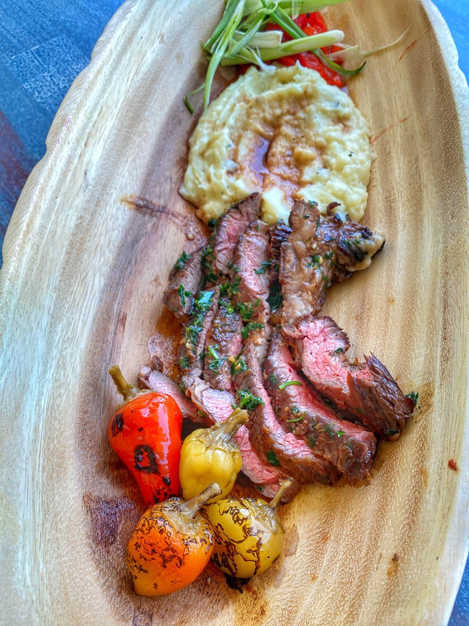 Steak Frites Hanger Steak Cast Iron Skillet Romesco Sauce How Long