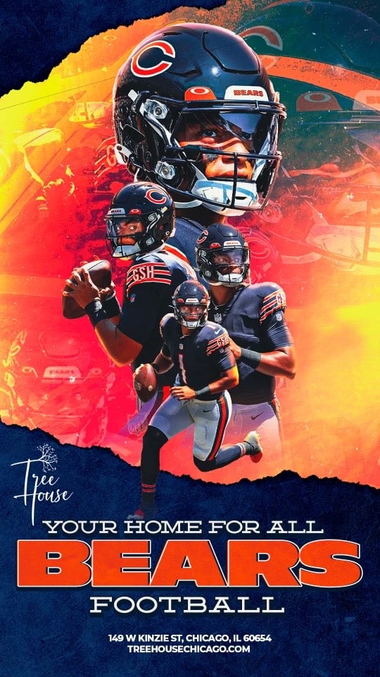 Chicago Bears Super Bowl Poster