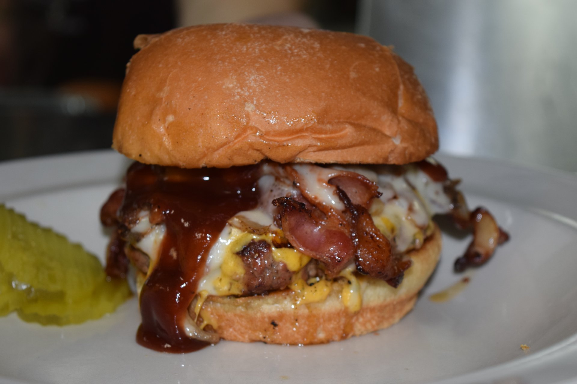 Bacon Chili Cheeseburgers Recipe - Reily Products