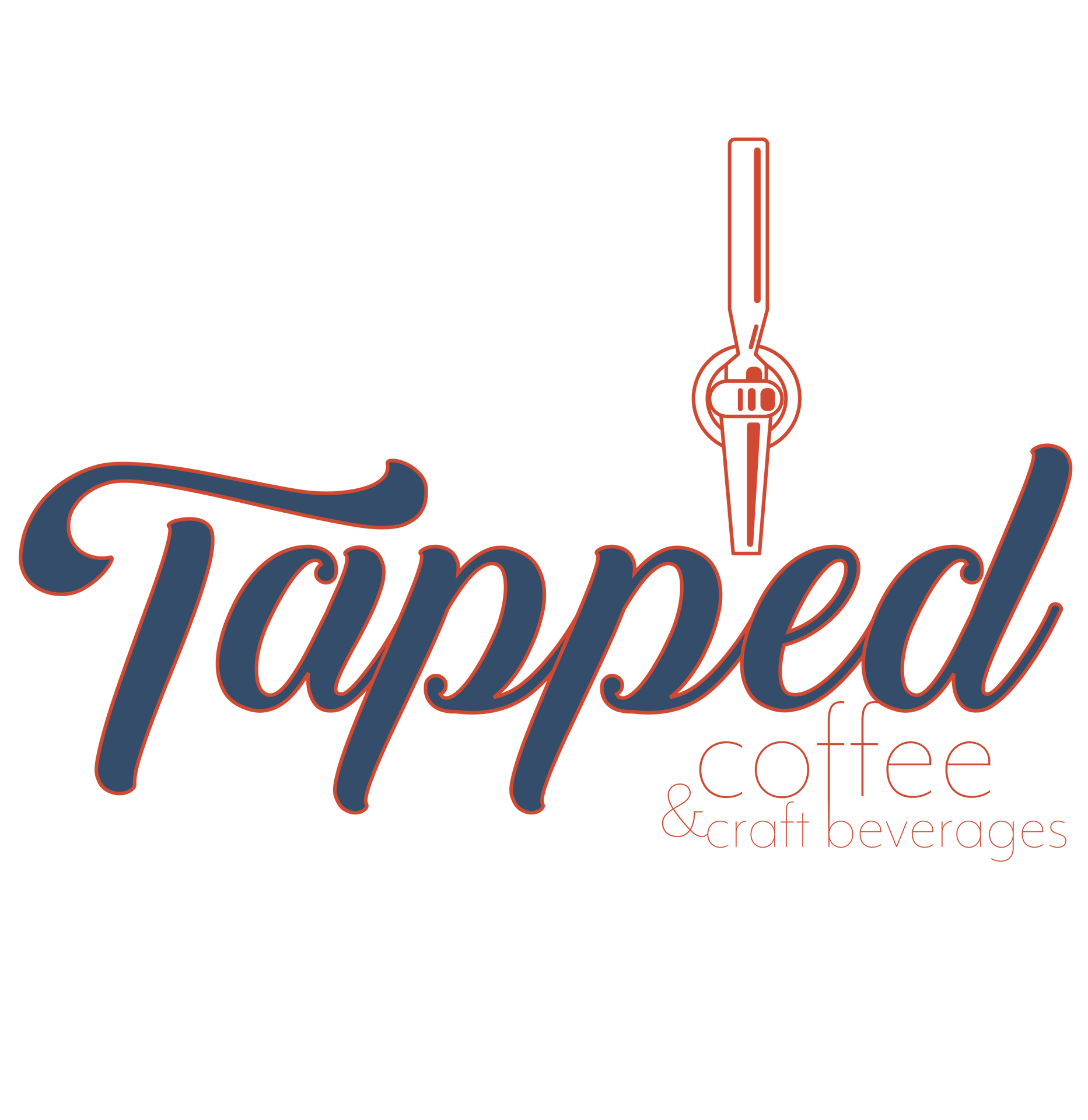 Tapped Coffee & Craft Beverages logo