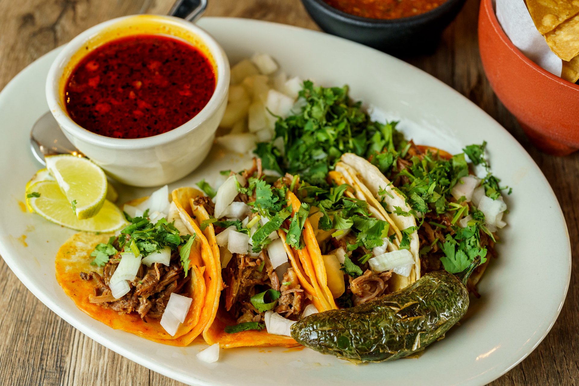 Birria Street Taco Especial - Birria - Mi Corazon Mexican Restaurant