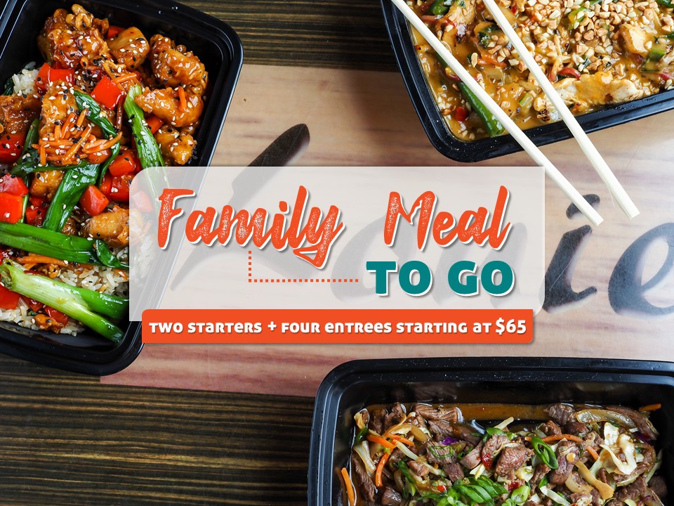 Family Meal To Go Scottsdale Ling & Louie's Asian Bar and Grill