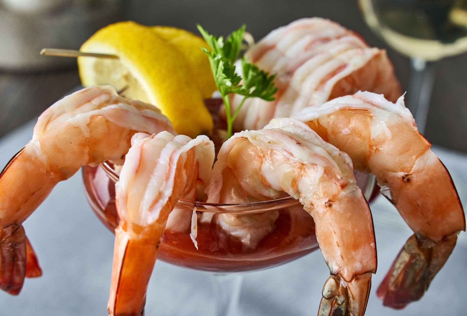 Chilled Jumbo Shrimp Cocktail – The Arthur J