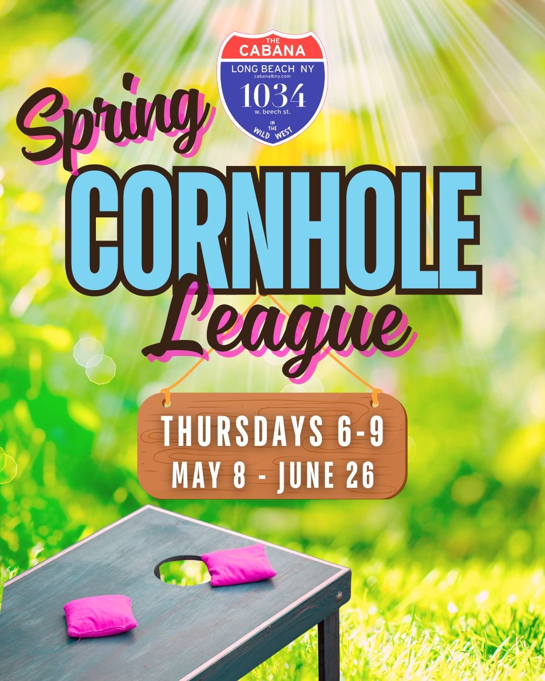 The Cabana Spring Cornhole 2025 - The Cabana