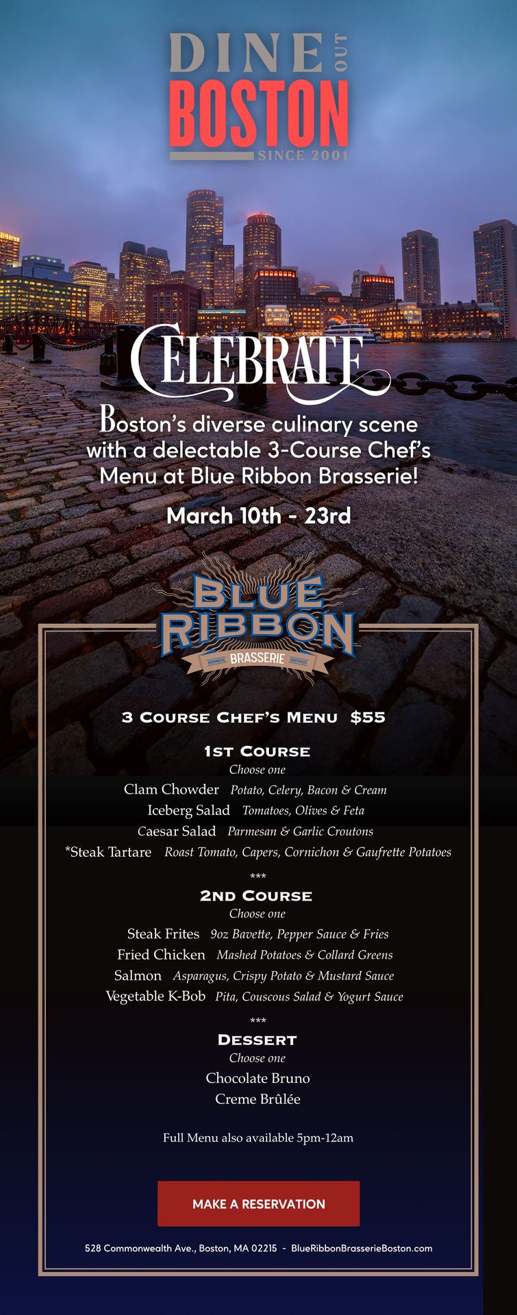 Blue Ribbon Brasserie - Boston - American Restaurant in Boston, MA