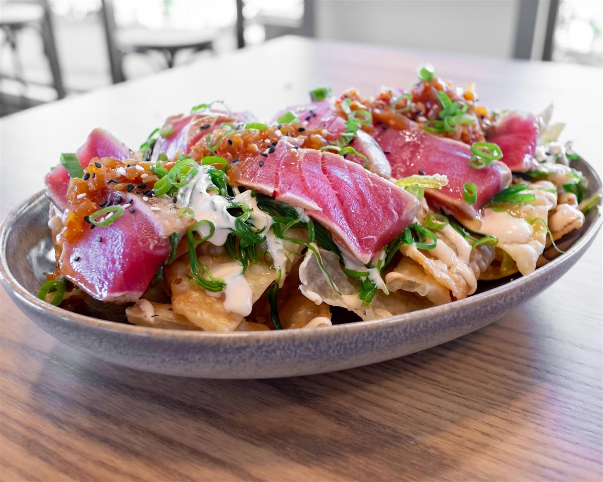 Poke Bowl Bar Dinner Party  Tuna Nachos & Poke Bowl Recipes - Home of  Malones