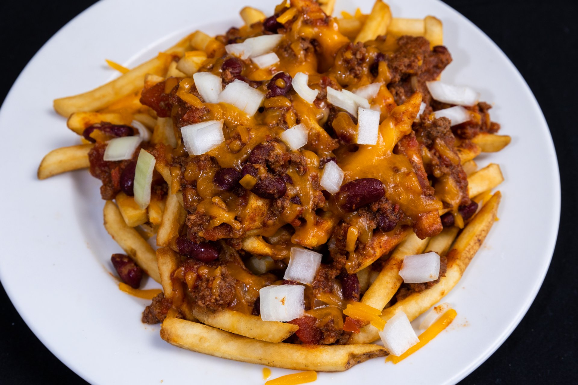 Chili Cheese Fries @fireandsmokesociety . Fire & Smoke Society's Pota, Fries