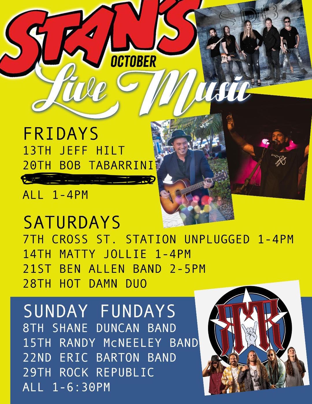 october-entertainment-schedule-stan-s-idle-hour-seafood-restaurant