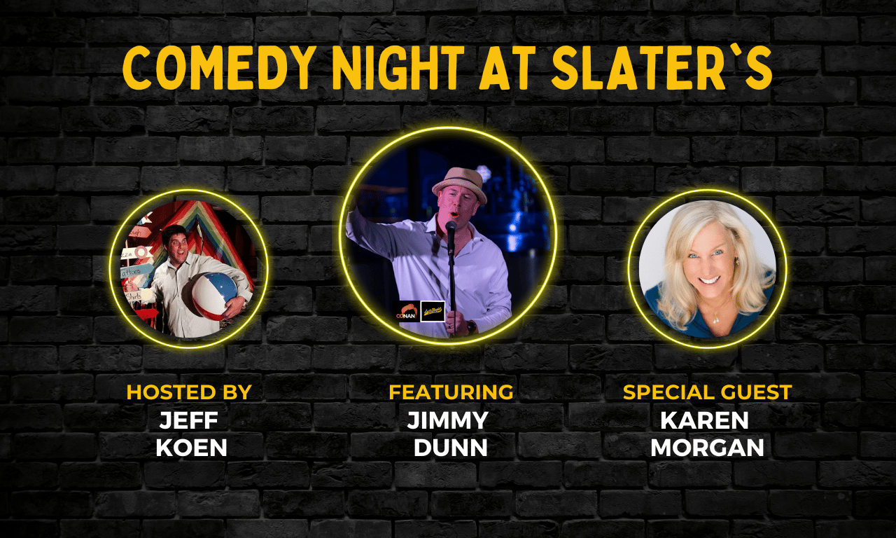 Comedy Night at Slater's - Samuel Slater's Restaurant - American ...