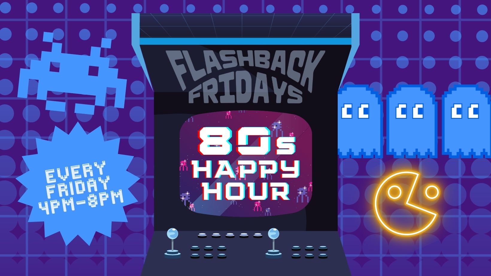 Flashback Friday: 80s Happy Hour - Replay Lincoln Park - Bar in Chicago, IL