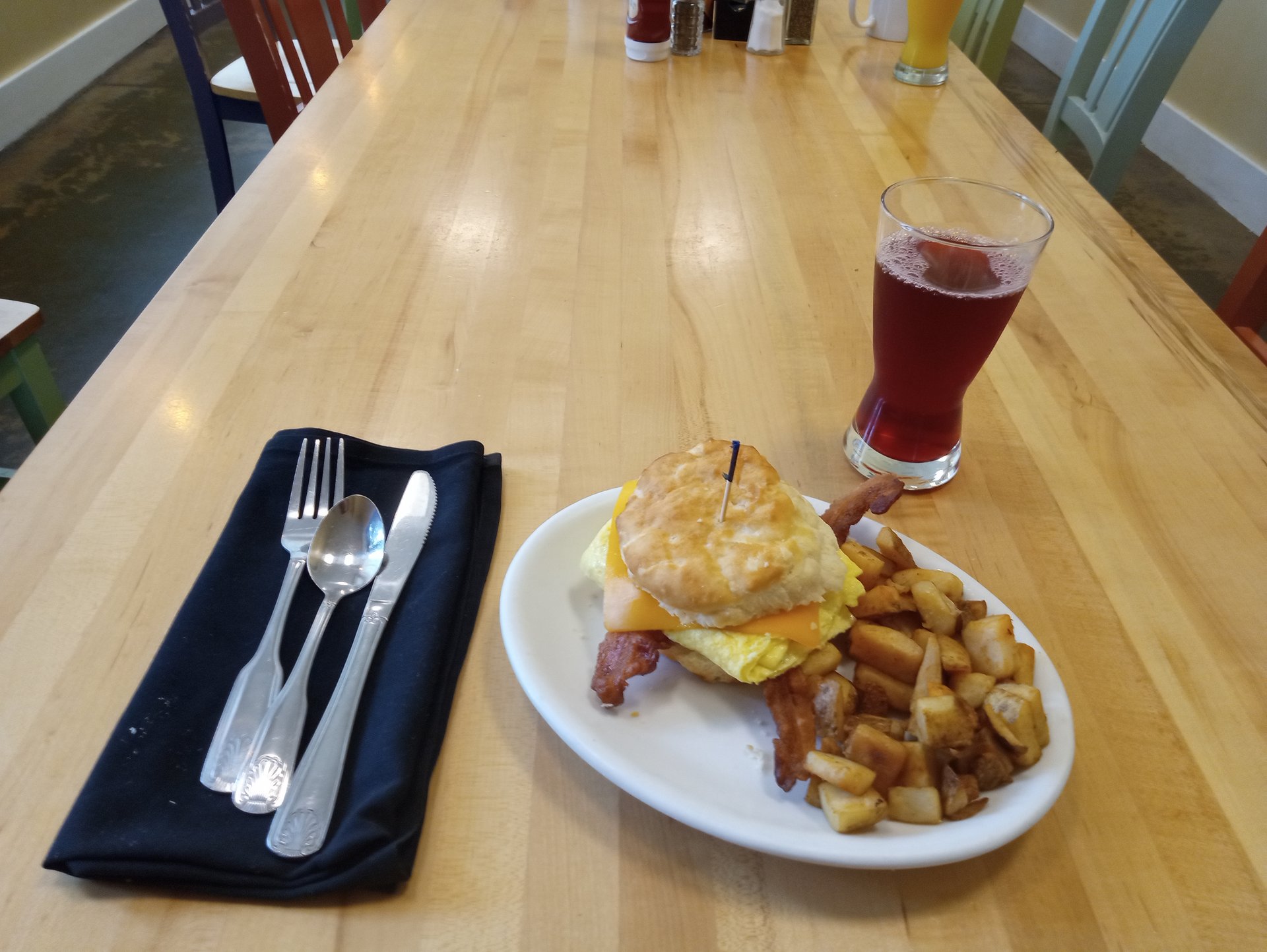 Hot Ham and Cheese SunnySide Cafe Restaurant in Clemson, SC