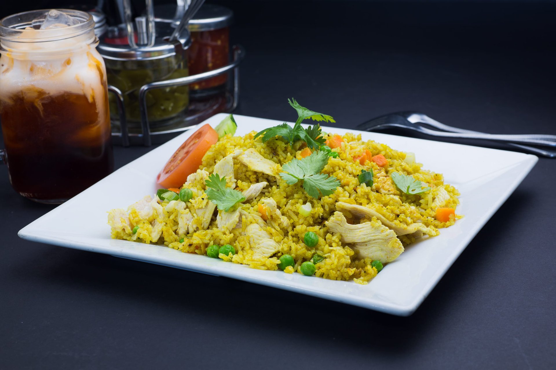 56. Yellow Curry Fried Rice - Rice - Thai Dishes Wilshire