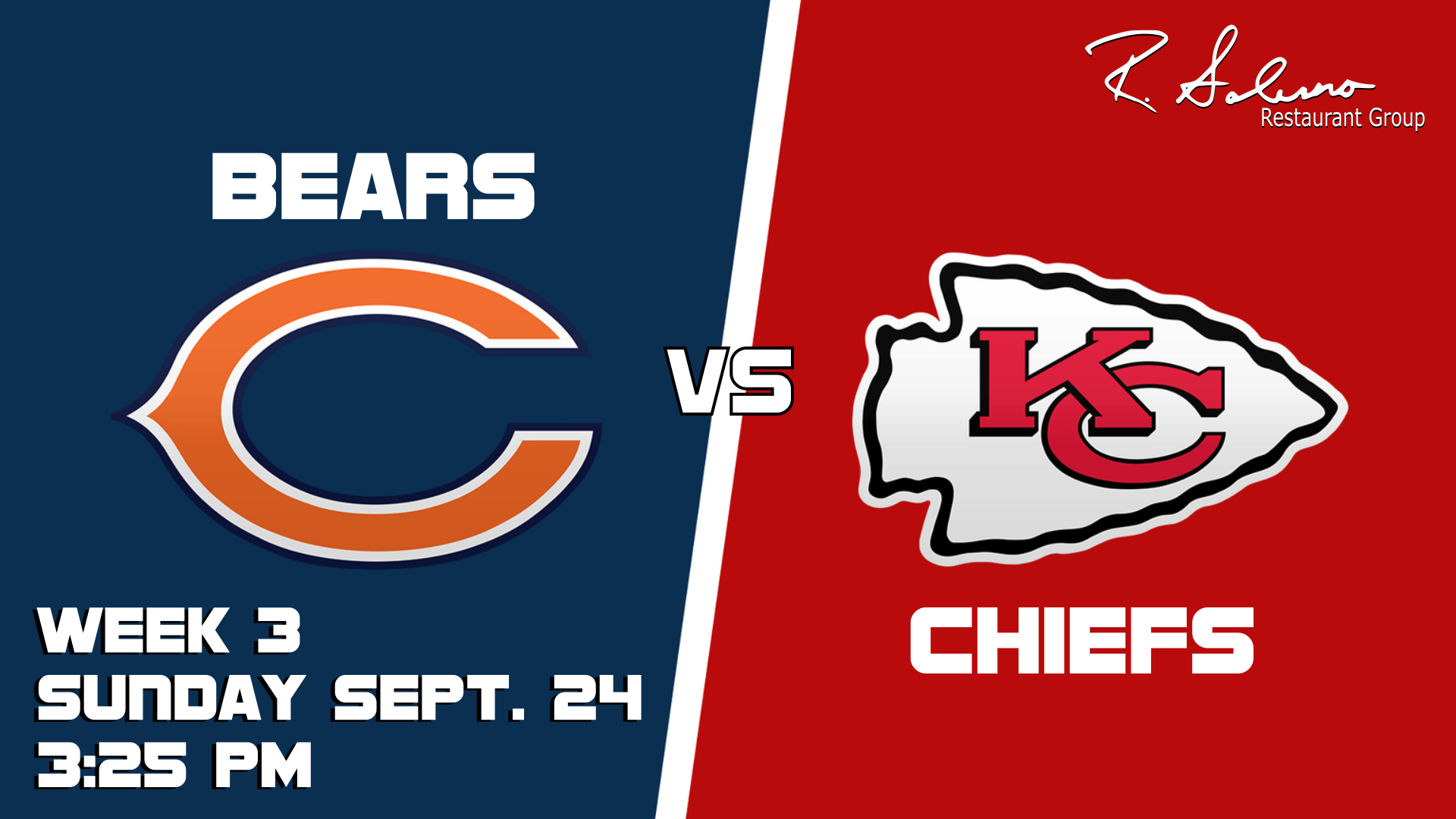 Chicago Bears vs Detroit Lions - the PIAZZA - Live Music Venue!