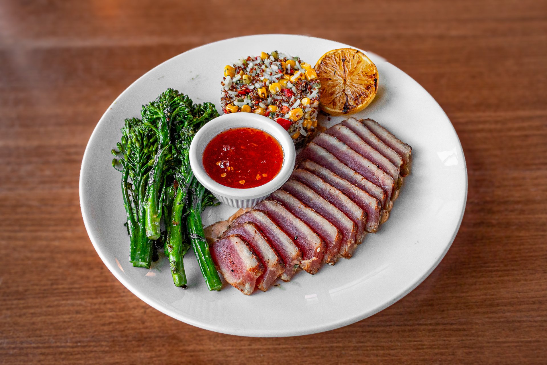 Pan Fried Tuna Ahi Steak Pan Seared Ahi Tuna Recipe Gordon Ramsay