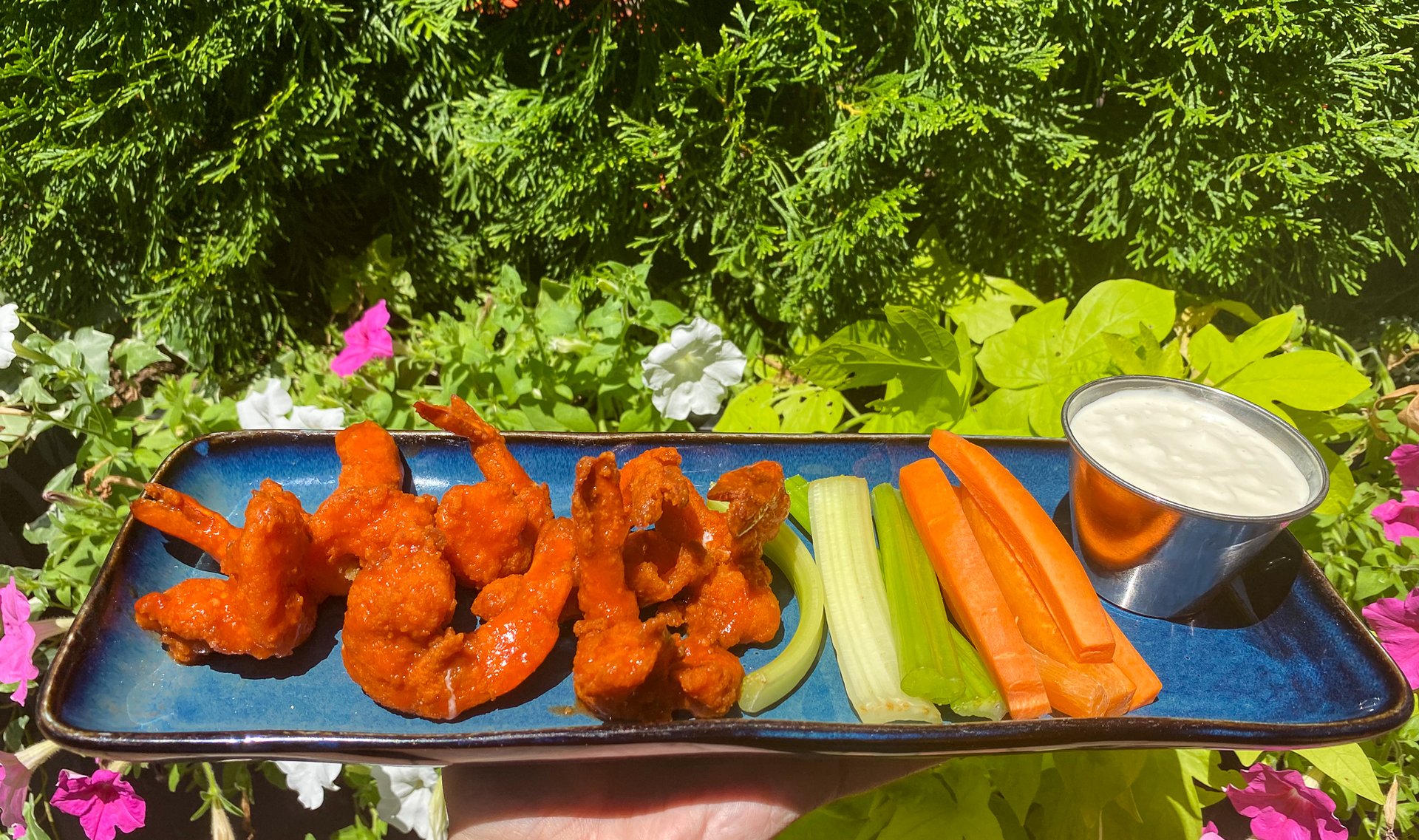 Hot Spicy Buffalo Shrimp (6pc) Fish Market Seafood