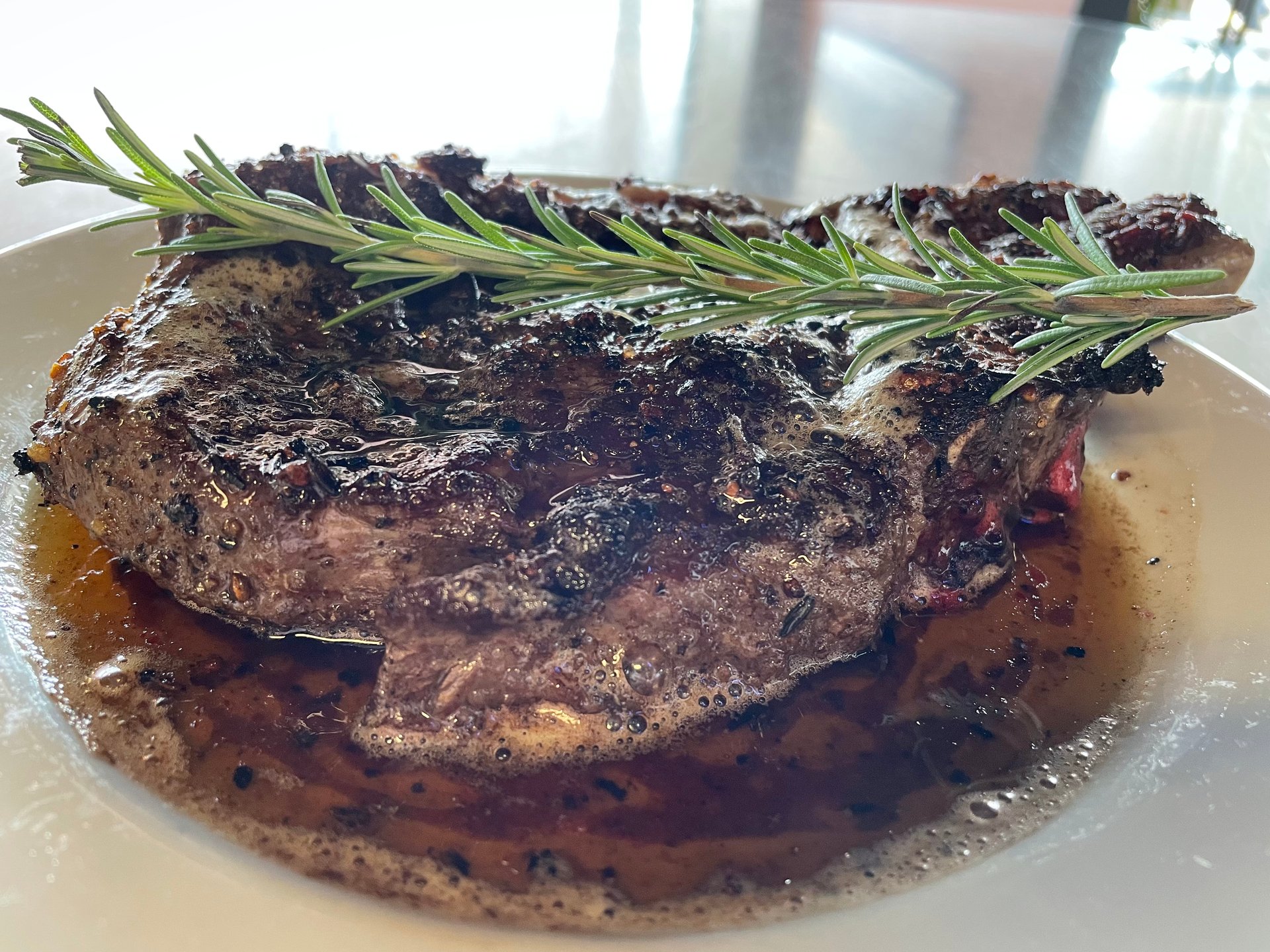 Ribeye Plate recipe served on a plate, by Capitol Grill Ribeye Plate recipe served on a plate, by Capitol Grill