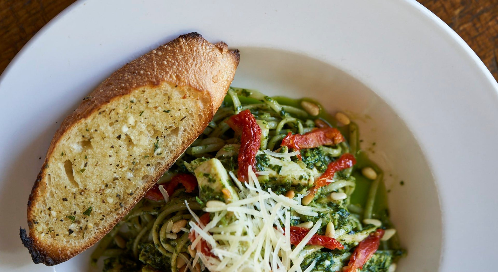 Chicken Pesta Alla Genovese - Luca Italian Bistro & Wine Bar