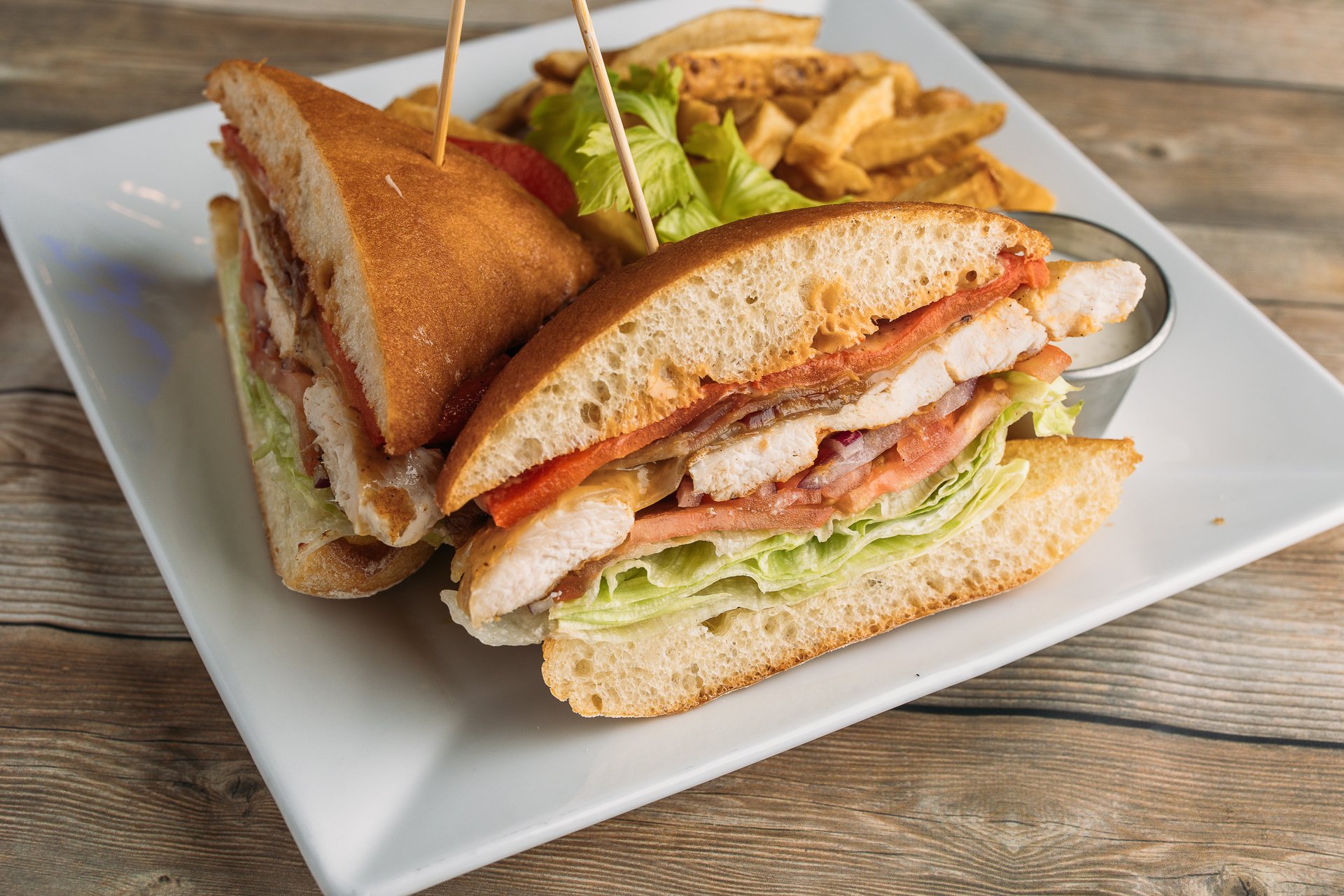 Roasted Pepper Chicken Sandwich