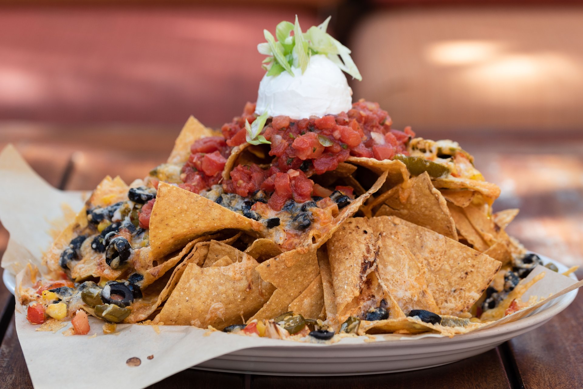 Nachos recipe served on a plate, by Iron Horse Bar & Grill Nachos recipe served on a plate, by Iron Horse Bar & Grill