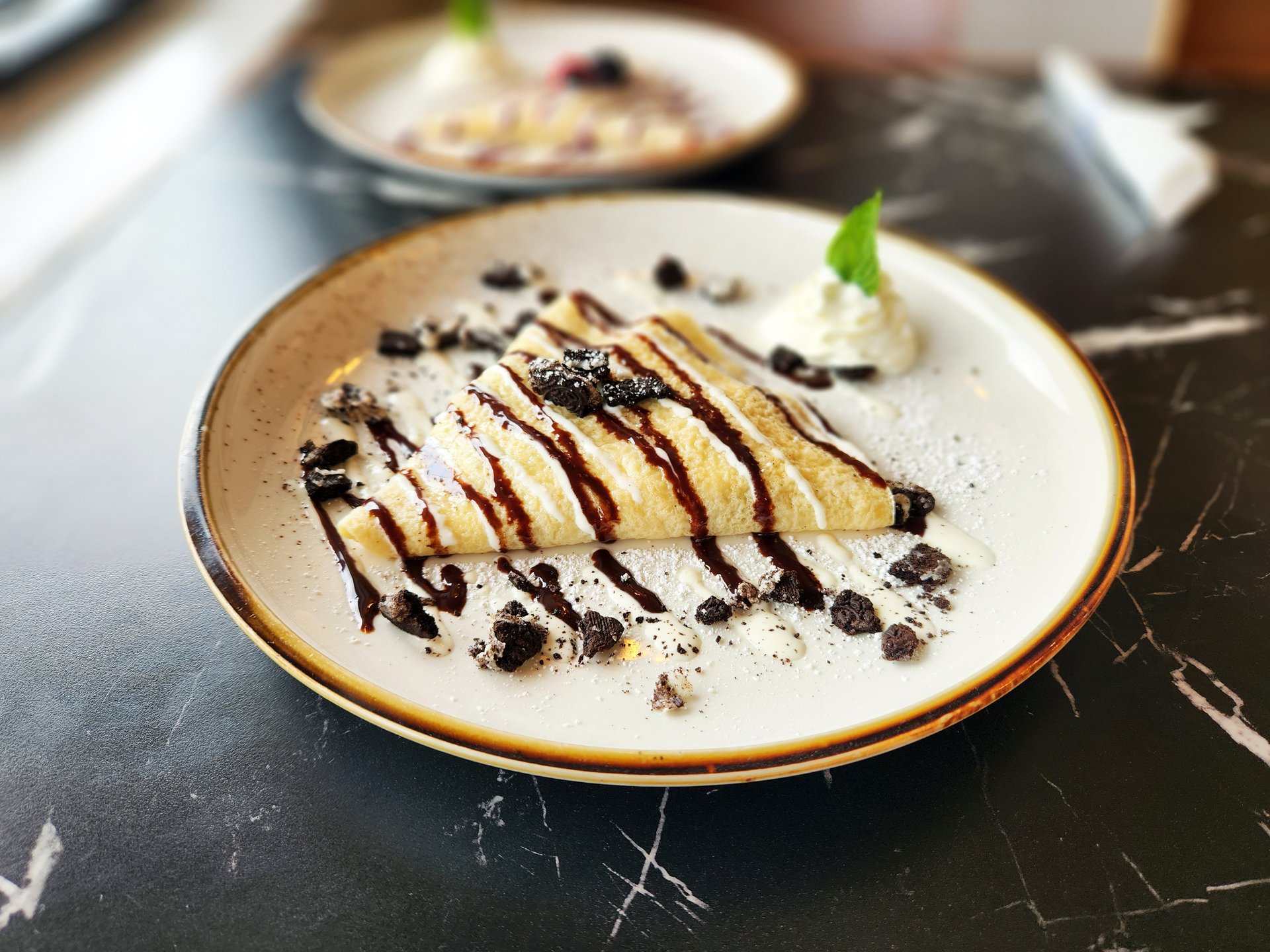 Cookies N' Cream Crêpe - Le Gabrielle Crepes & Waffles